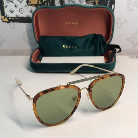 Gucci | Accessories | New Authentic Gucci Gg672s 003 Havana  display picture 1